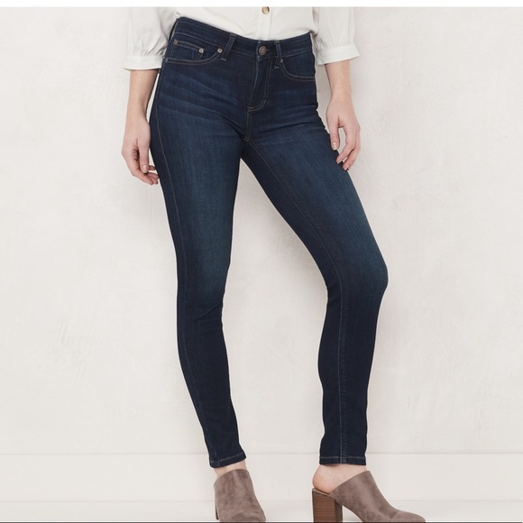 LC Lauren Conrad Denim - Lauren Conrad Midrise Skinny Jeans size 8
